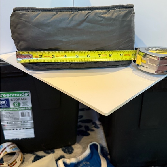 MZ Wallace Gray Quilted Backpack with Structured Design; in great shape - Picture 13 of 15